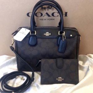 NWT COACH Mini Bennett Crossbody Bag & Wallet